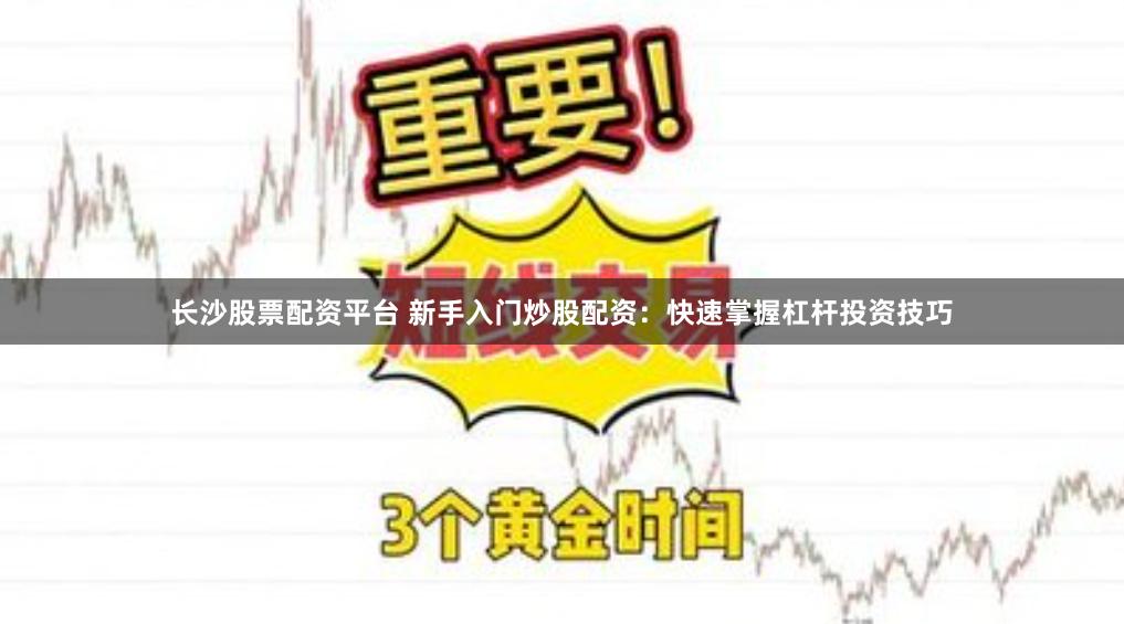 长沙股票配资平台 新手入门炒股配资：快速掌握杠杆投资技巧