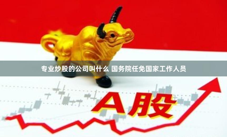 专业炒股的公司叫什么 国务院任免国家工作人员